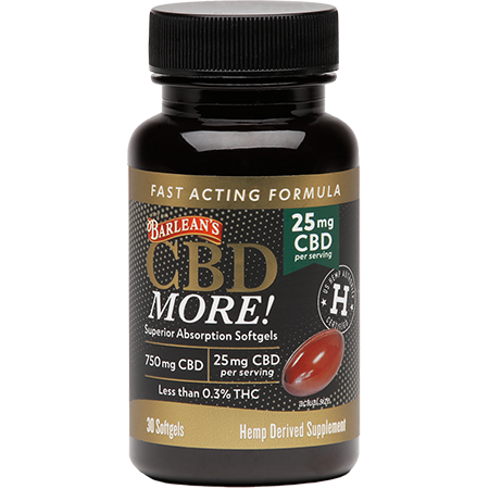 CBD More! 25mg 30 ct Softgels